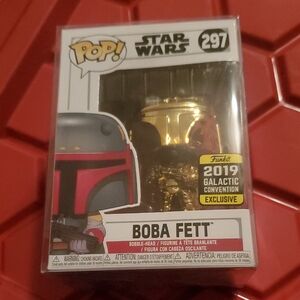 Star Wars Boba Fett #297 2019 Galactic Convention Exclusive Funko Pop